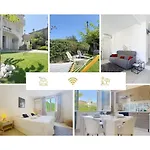 公寓 T3 Private Garden 2 Steps From The Center-clim Saint-Raphaël