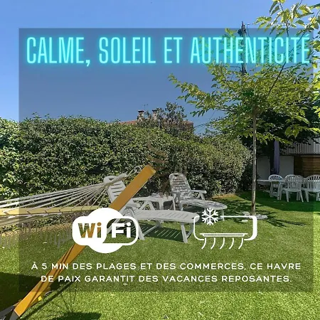 Apartment T3 Private Garden 2 Steps From The Center-clim Saint-Raphael (Var)