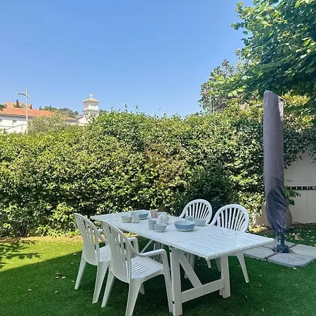T3 Private Garden 2 Steps From The Center-clim 公寓 Saint-Raphaël